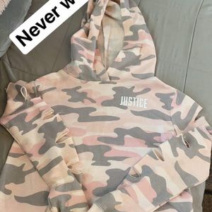 Little girls fashion hoodie